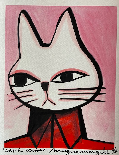 Cat in Shirt