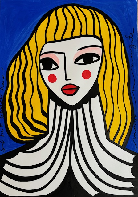 Girl with Yellow Hair
