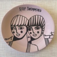 keep swimming plate
