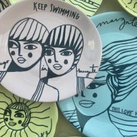 keep swimming plate - Image 2