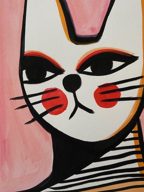 cat in stripes (NEW) - Image 3