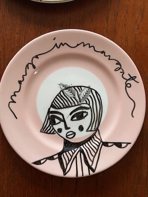 flowers on my mind plate