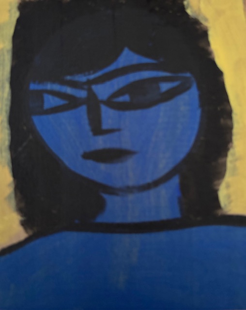 GirlsII (Double sided wooden block) - Image 4