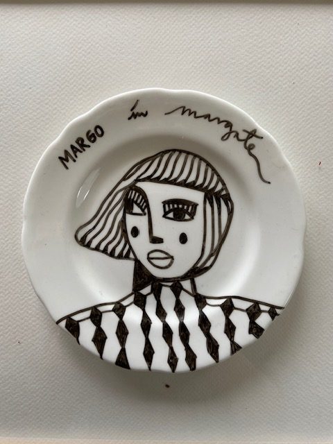 girl plate