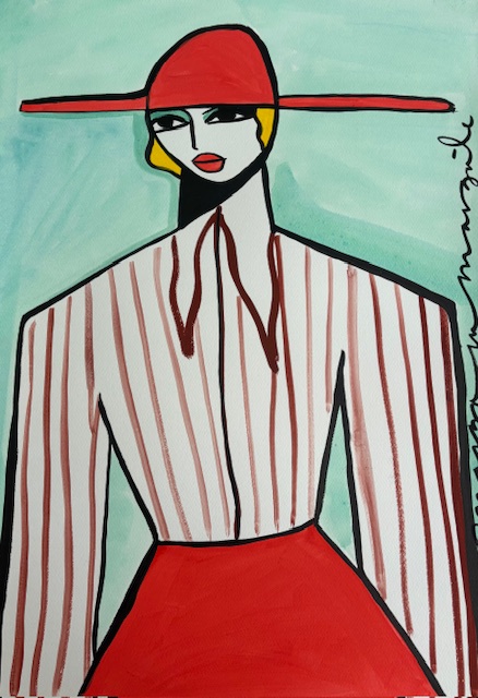 Girl in Hat - Image 3