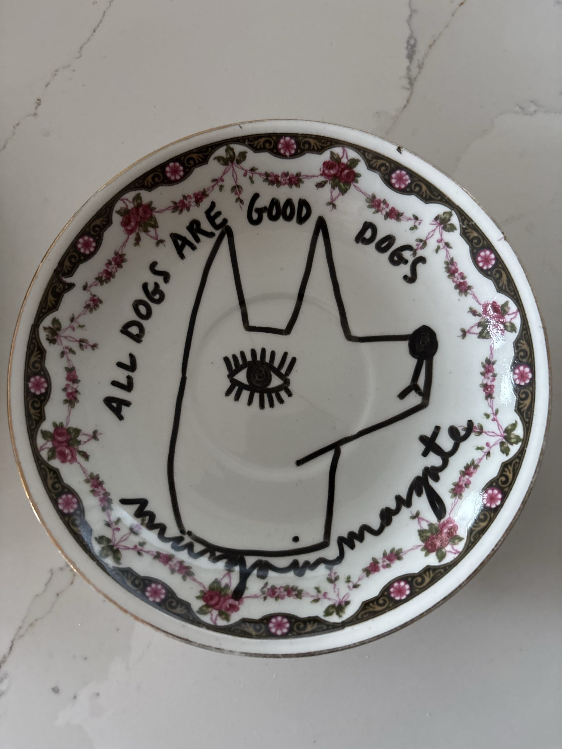 Good dog plate