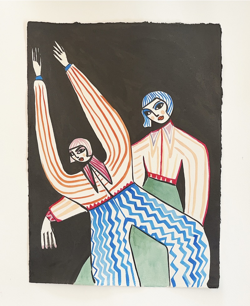 Dance Free 40x50cm - Image 2